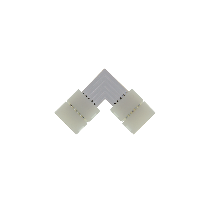 Conector de esquina tira LED | RGBW 10mm