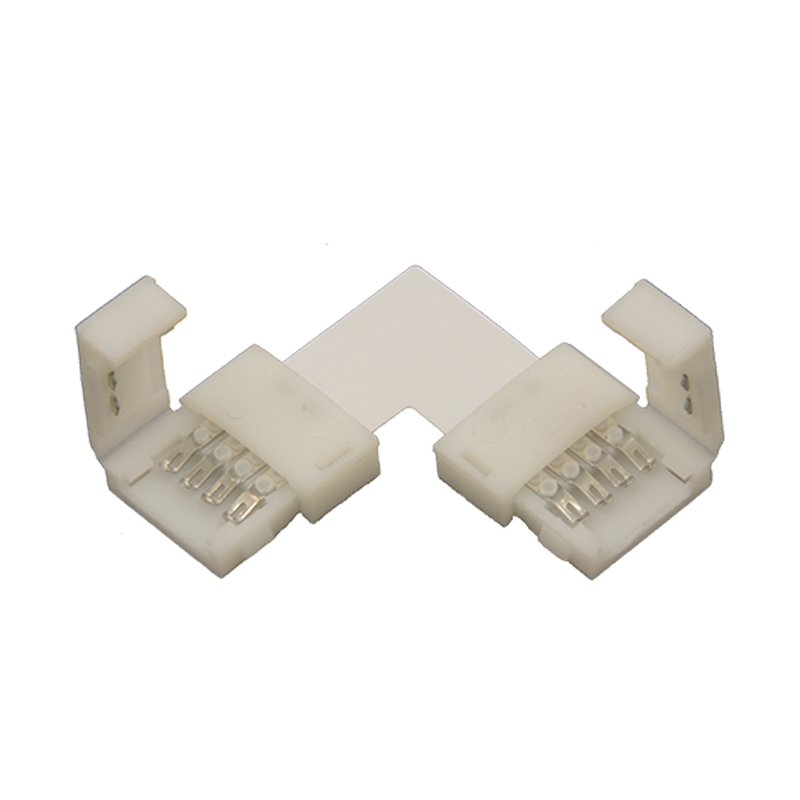 Conector de esquina tira LED | RGB 10mm