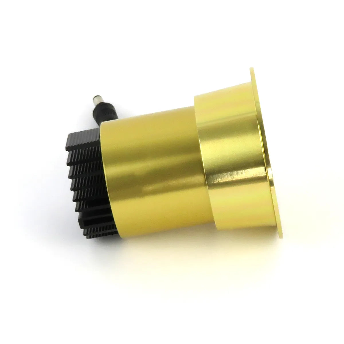 Gold LED Recessed Spotlight 5W 3000K warm white ⌀80mm Anti glare