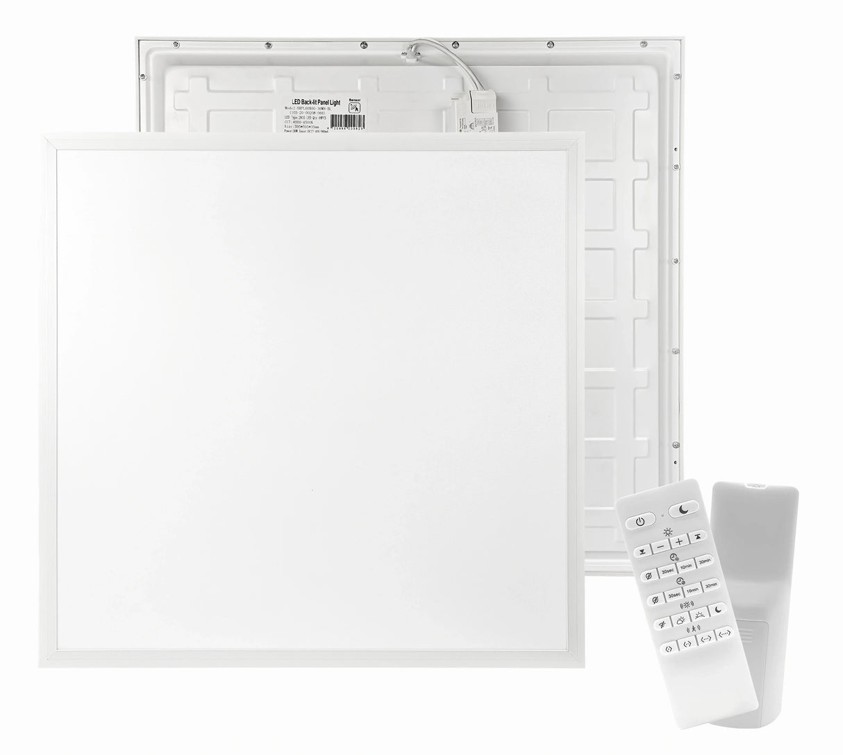 Panel LED 60x60cm 36W 110lm/W con sensor