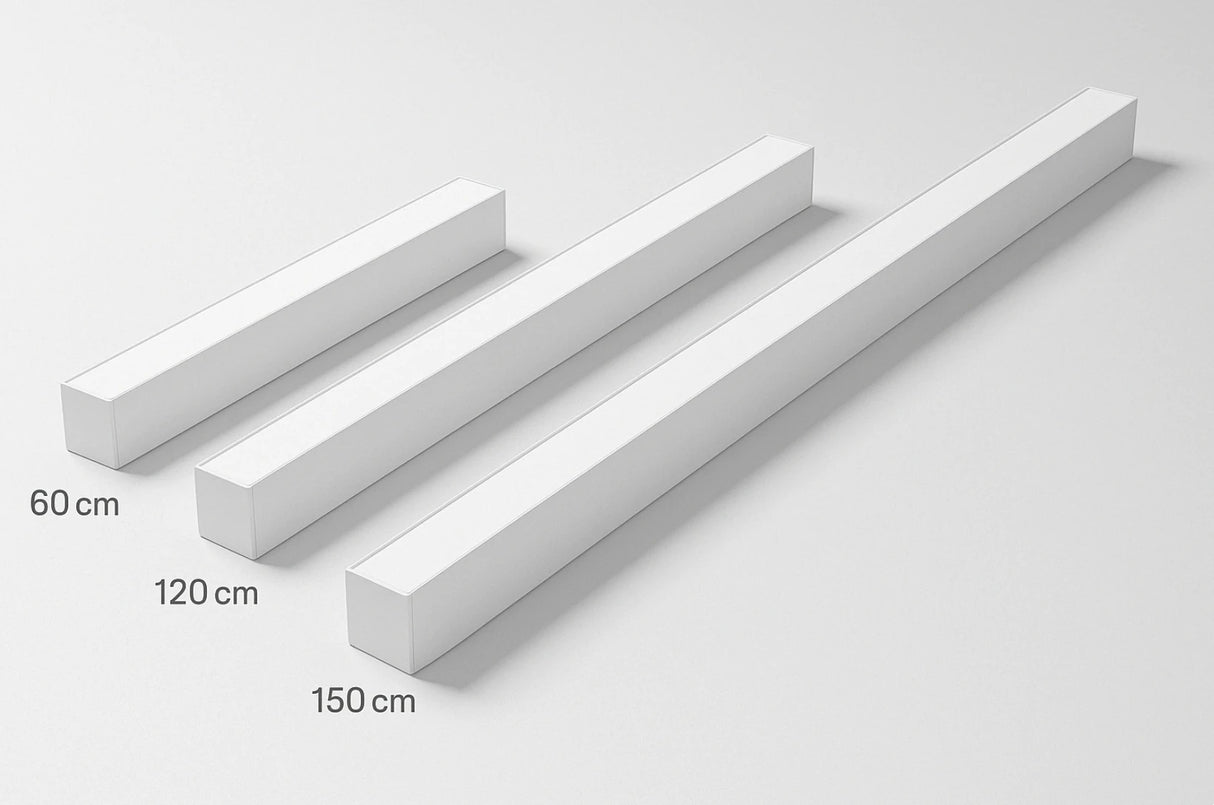 Hanging LED Light Bar White 150cm 48W Connectable