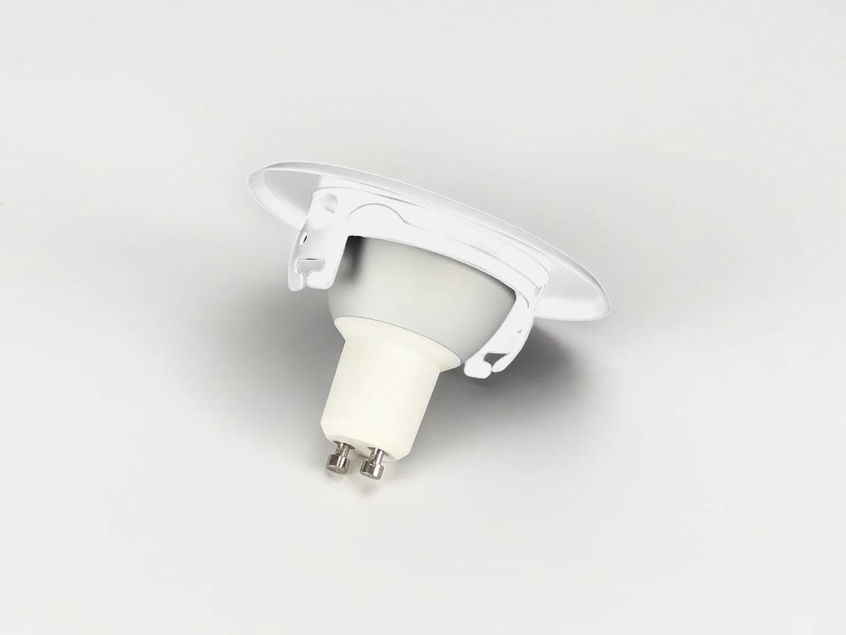 Luminaria empotrable LED GU10 IP20 ⌀88mm inclinable