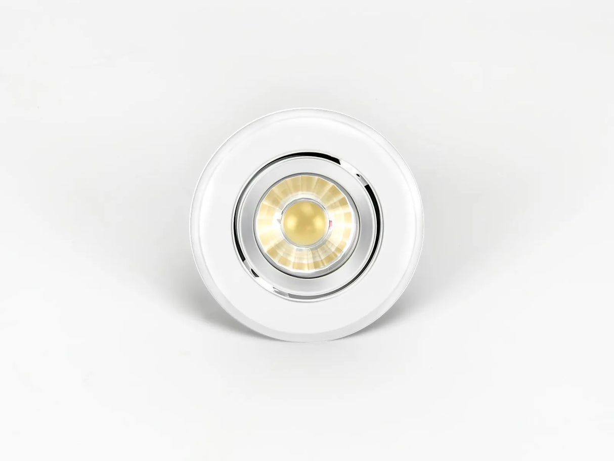 Luminaria empotrable LED GU10 IP20 ⌀88mm inclinable