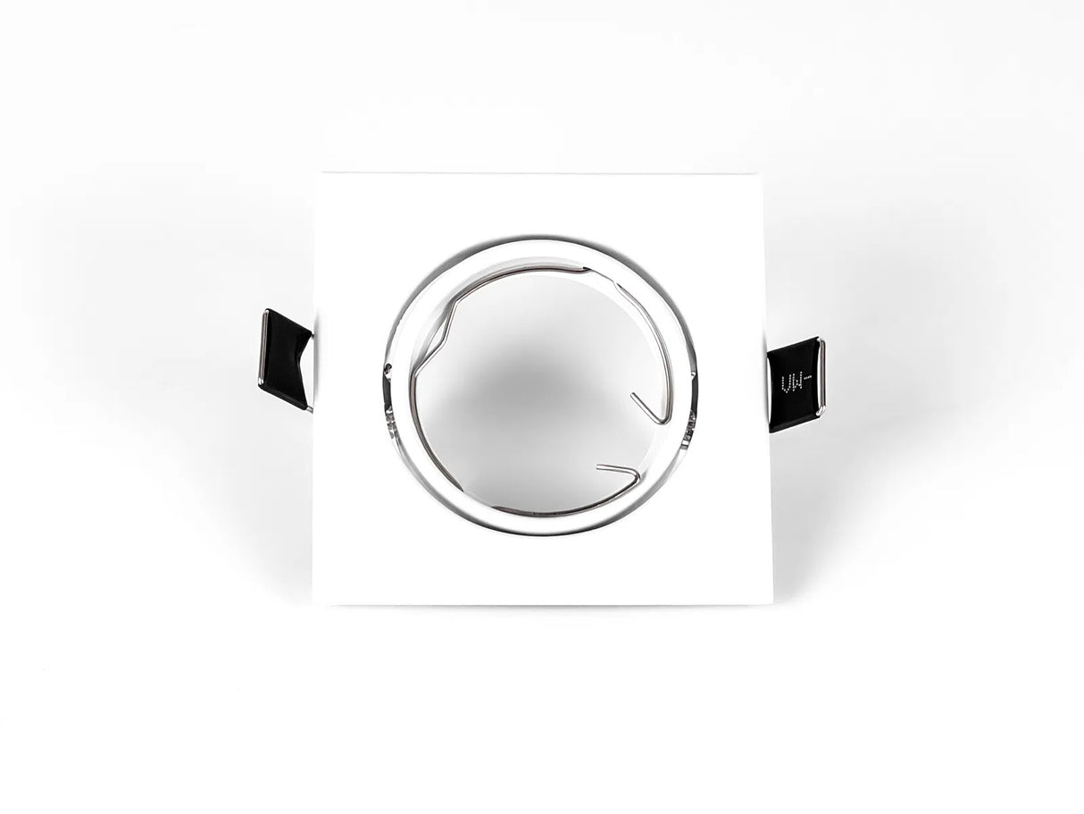 Luminaria empotrable LED GU10 IP20 86x86mm inclinable