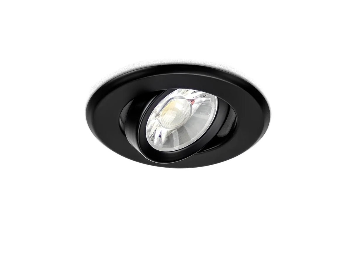 Luminaria empotrable LED GU10 IP20 ⌀88mm inclinable