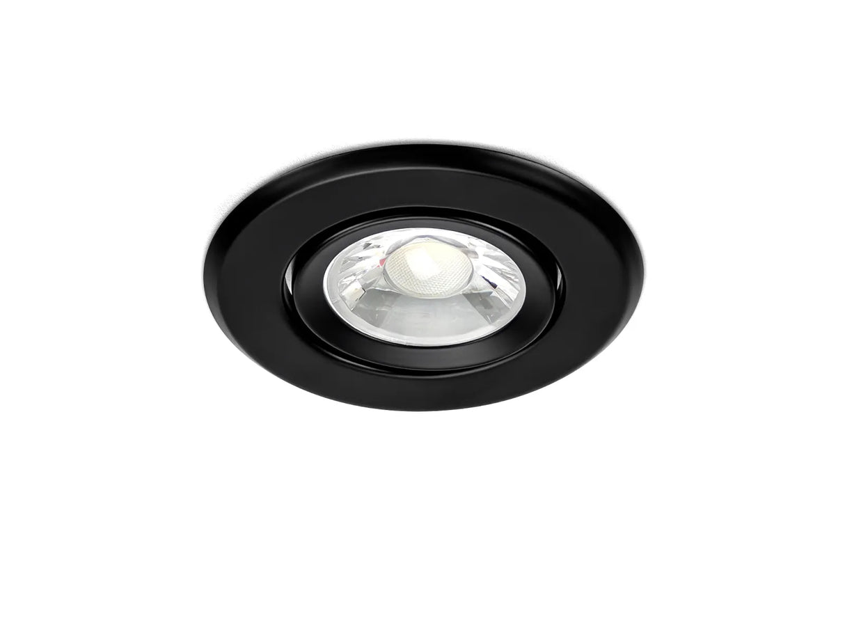 Luminaria empotrable LED GU10 IP20 ⌀88mm inclinable