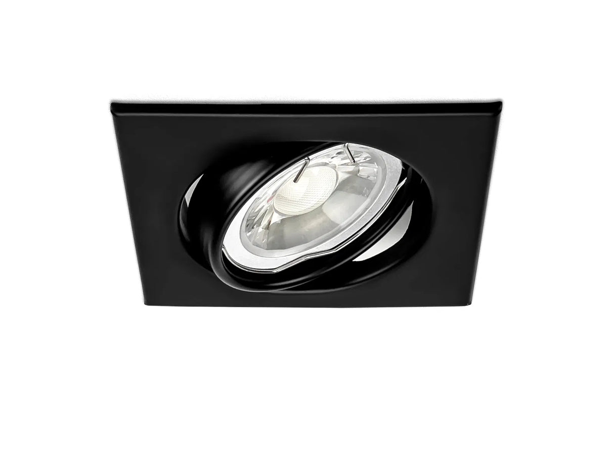 Luminaria empotrable LED GU10 IP20 86x86mm inclinable