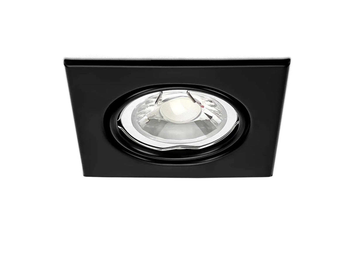 Luminaria empotrable LED GU10 IP20 86x86mm inclinable
