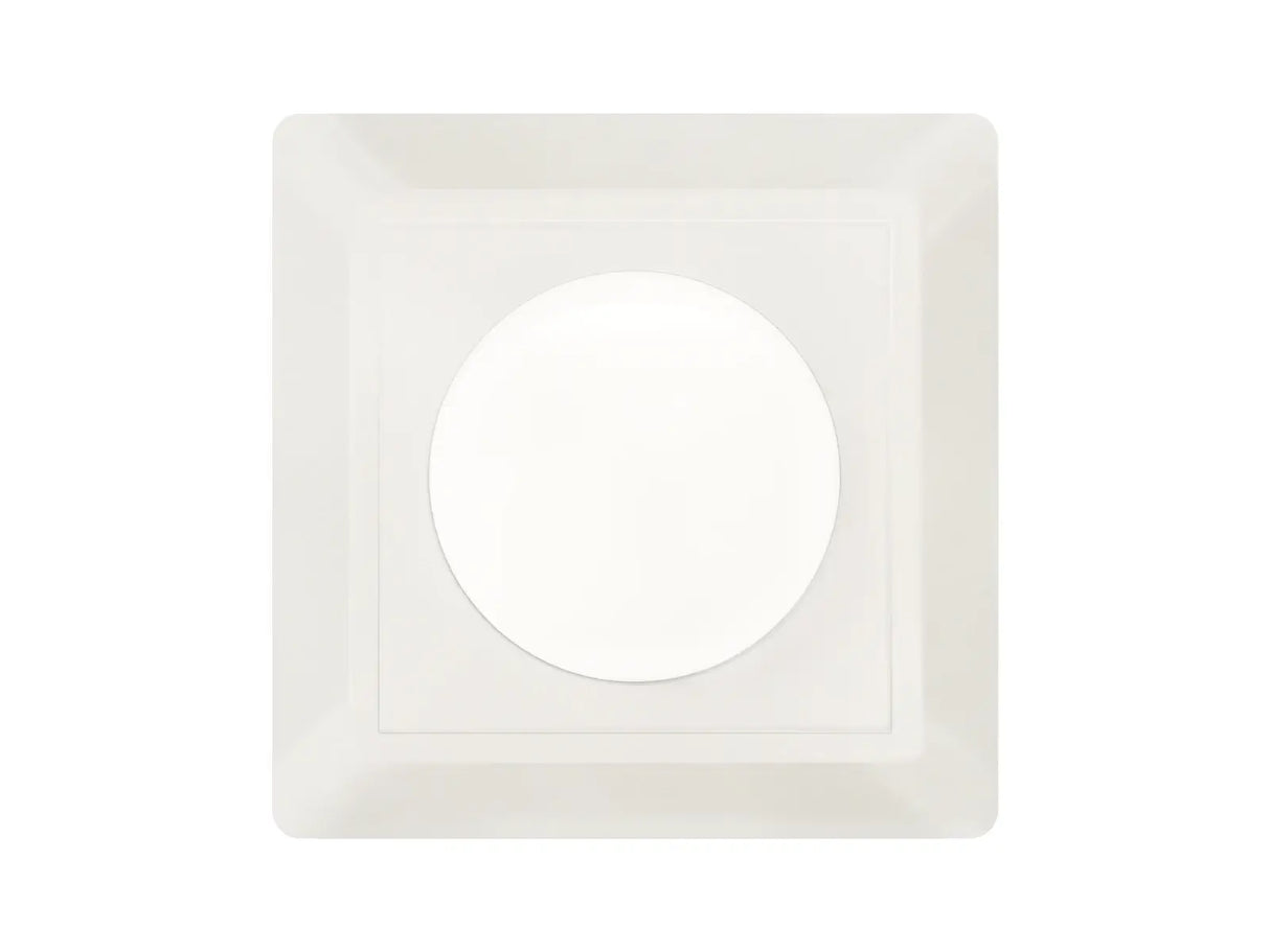 Marco para Dimmer LED con mando giratorio plano Universal