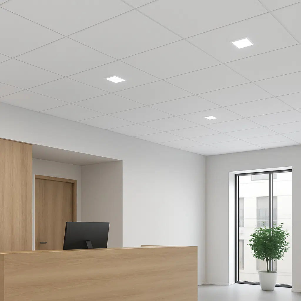 LED Downlight 6W - Cuadrado - 120x120mm