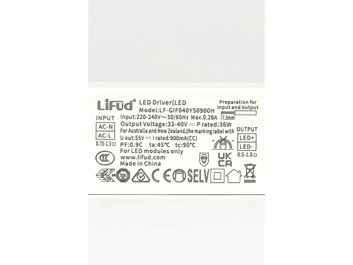 LED Driver sin parpadeo 36W 800mA / 40W 900mA / 45W 1050mA