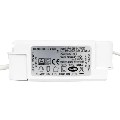 LED Driver sin parpadeo 36W 800mA / 40W 900mA / 45W 1050mA