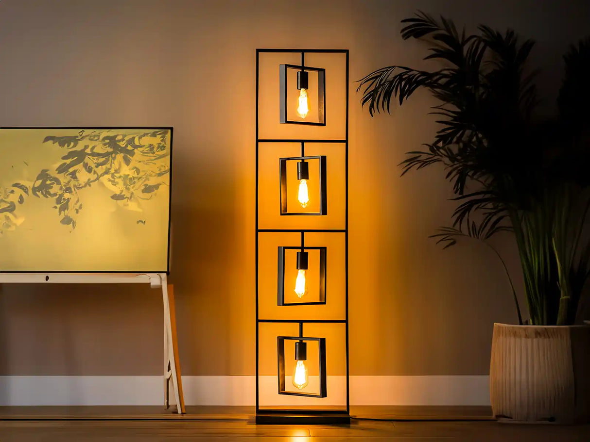 Lámpara LED E27 Filamento Edison 6W 2200K regulable