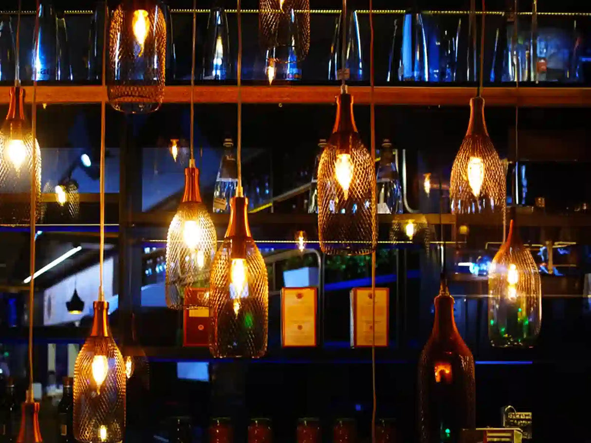 Lámpara LED filament vela E14 5W 2200K regulable