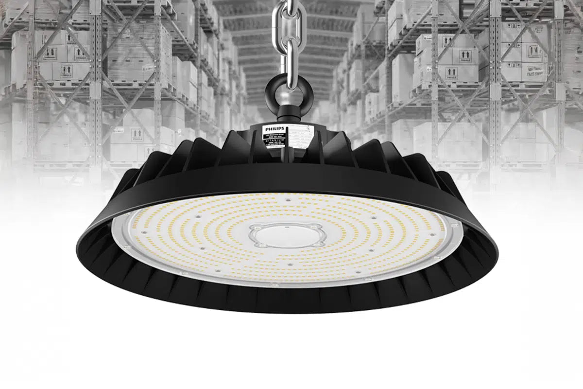 LED UFO Highbay 200W 150lm/W Philips LED Driver IP65 Dimmable