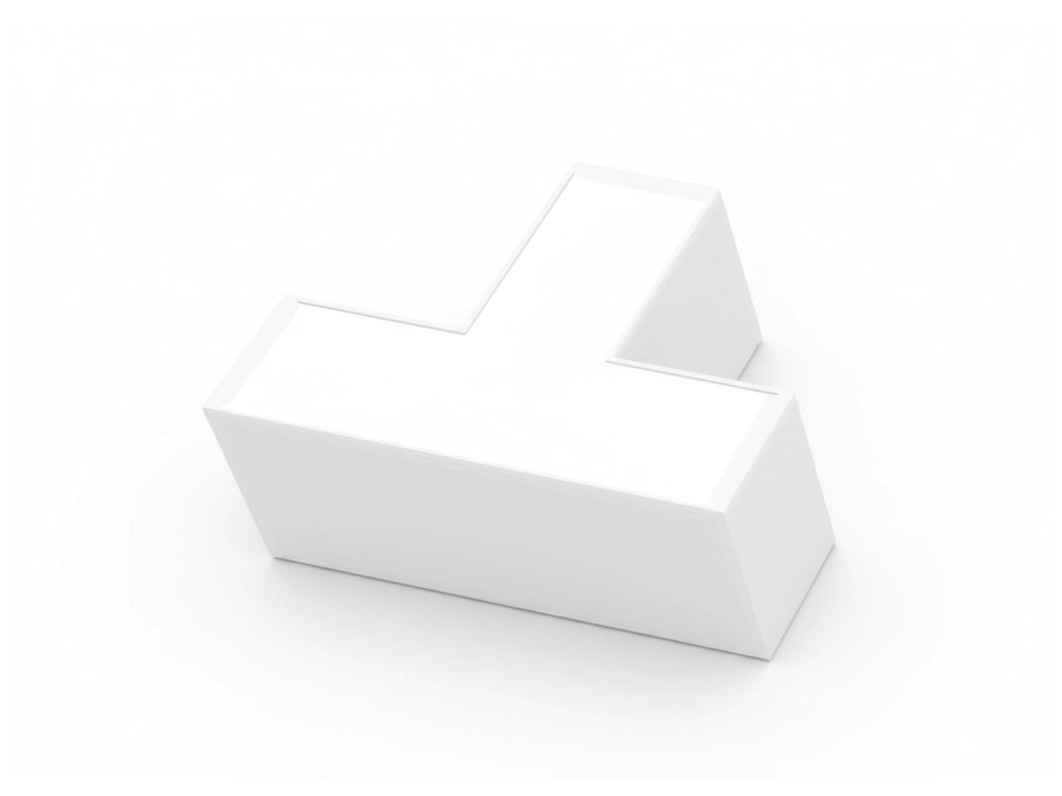 Conector en T para barras de luz LED | División en T para grids y ramificaciones