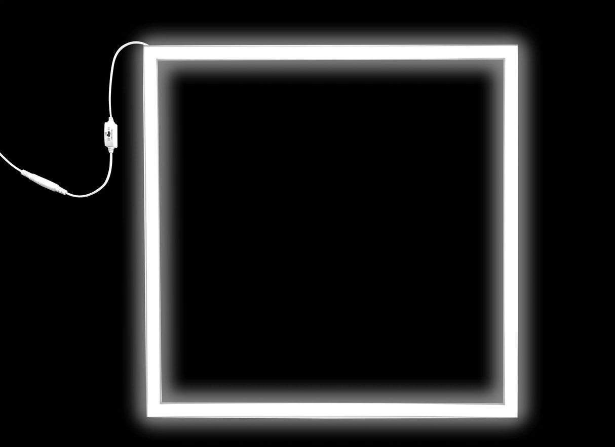LED Panel hollow 60x60cm 36W Adjustable light color (CCT)