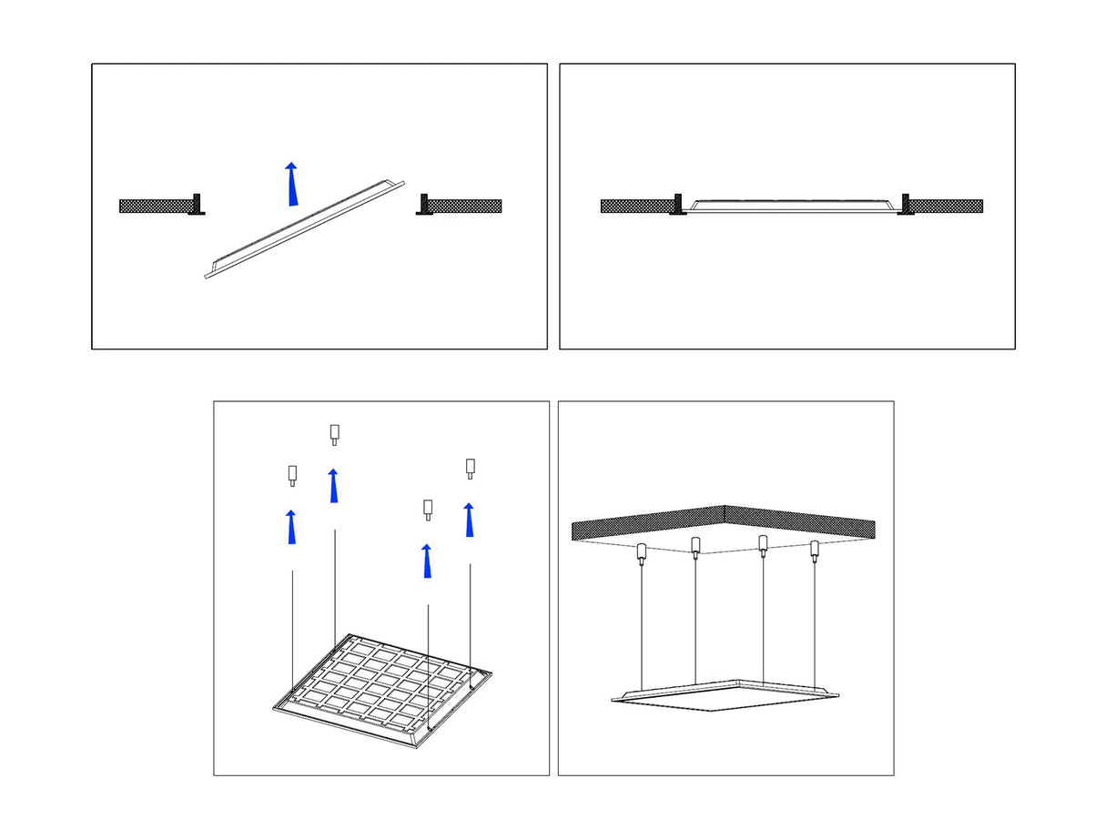 LED Panel 30x120cm UGR<19 28W 140lm/W