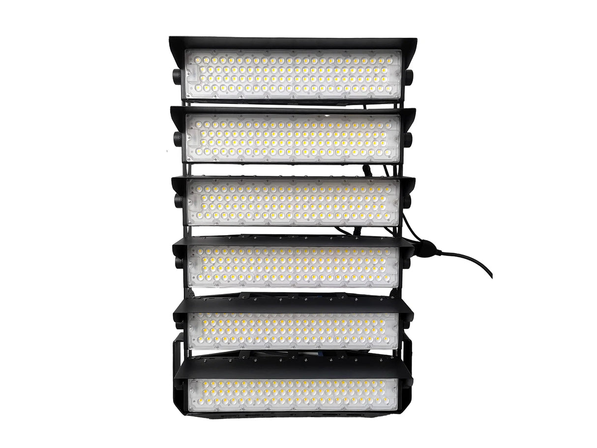 LED Sports Field Lighting 1500W Tiltable 170lm/W with Philips driver