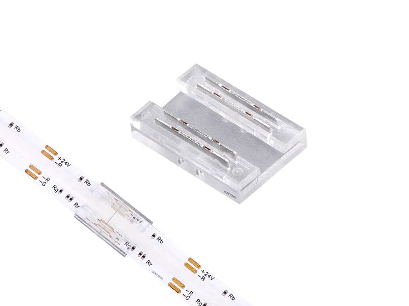 Conector recto para tira LED COB RGB | 10mm
