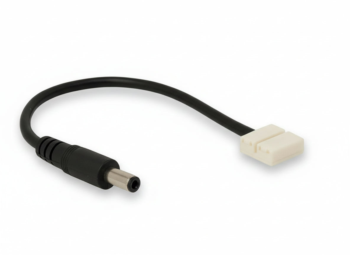 LED Strip connector with DC connection 8mm