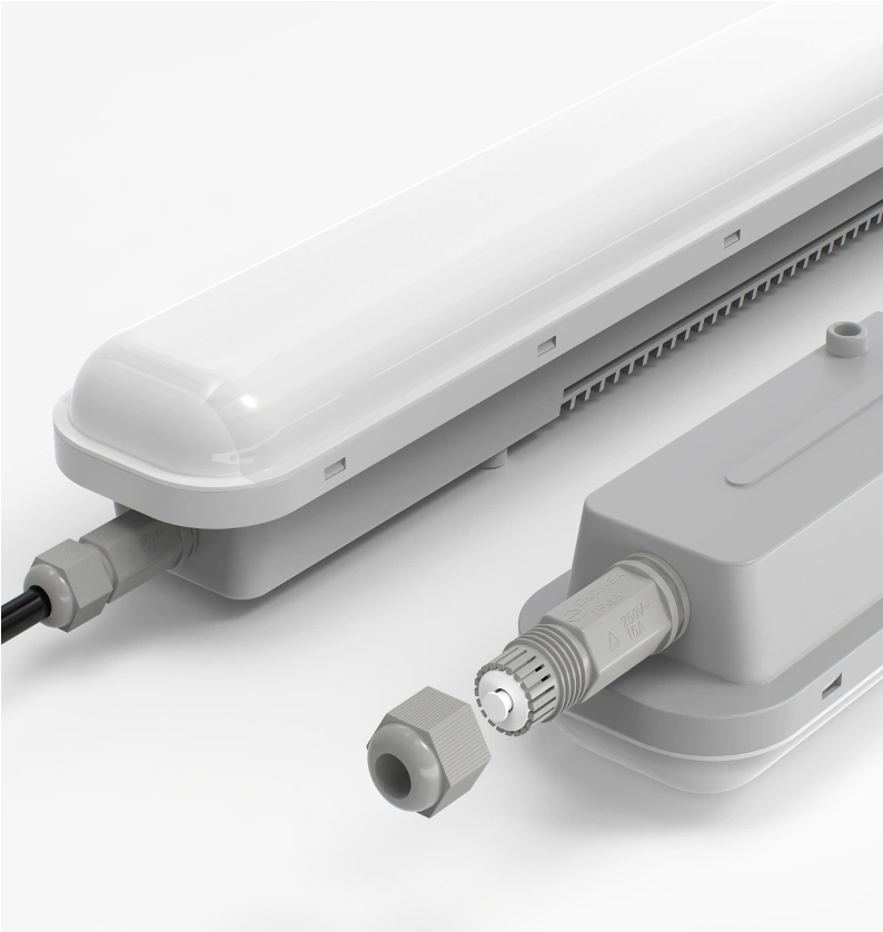 Pantalla LED estanca 120 cm | 36W | IP65 | 155 lm/W | Driver Philips