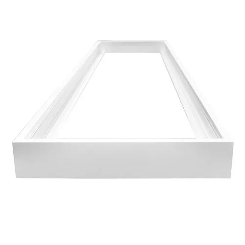 White Surface-mounted frame LED Panel 60x120cm - Standard height 42mm