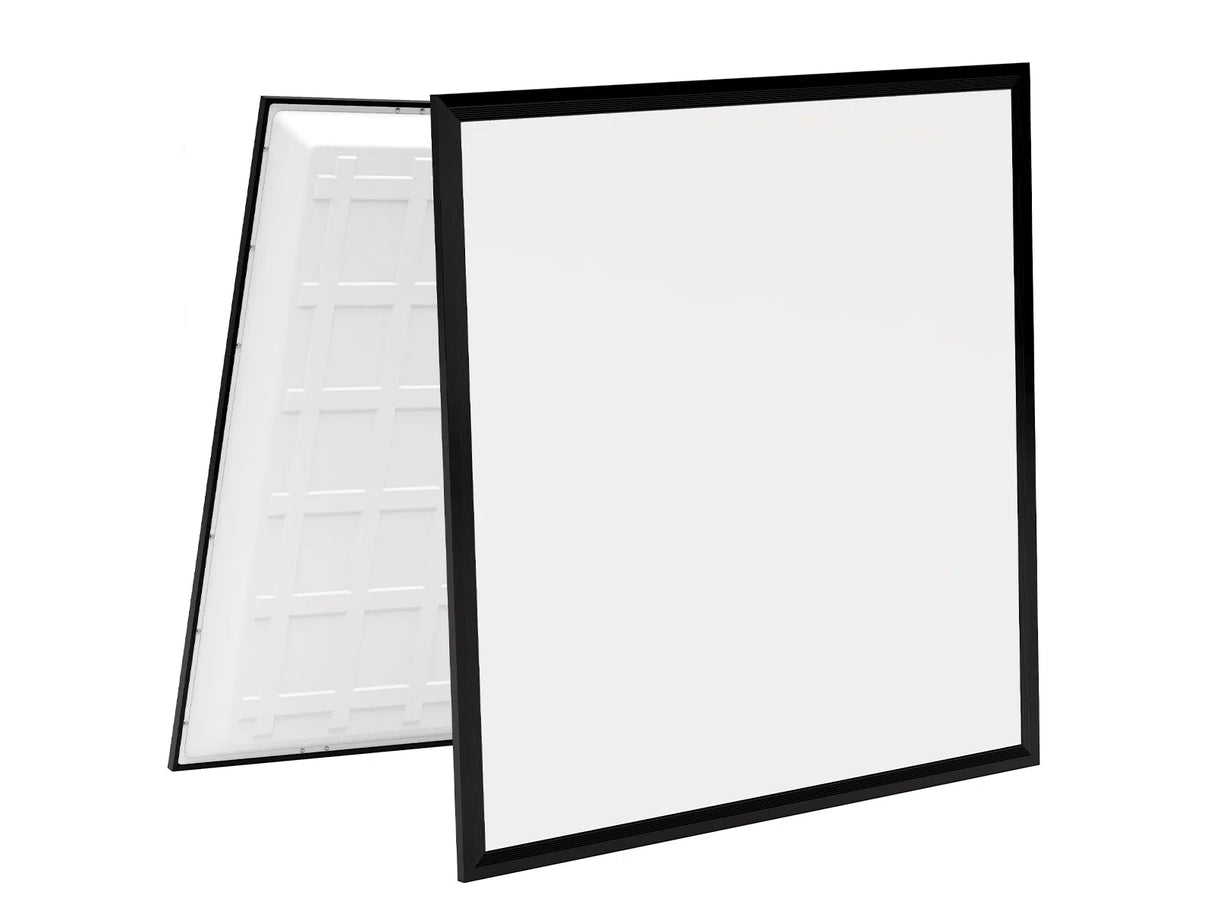 Black LED Panel 60x60 cm - 36W - 140lm/W - Adjustable Light Color CCT