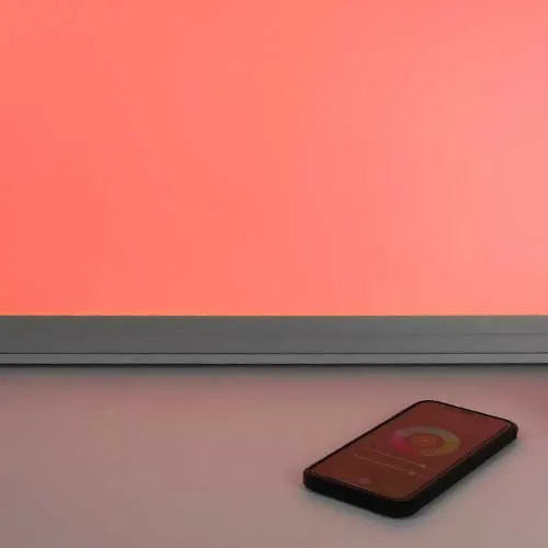 Slim LED Panel 60x60cm 36W - Adjustable light color CCT + Color (RGB)