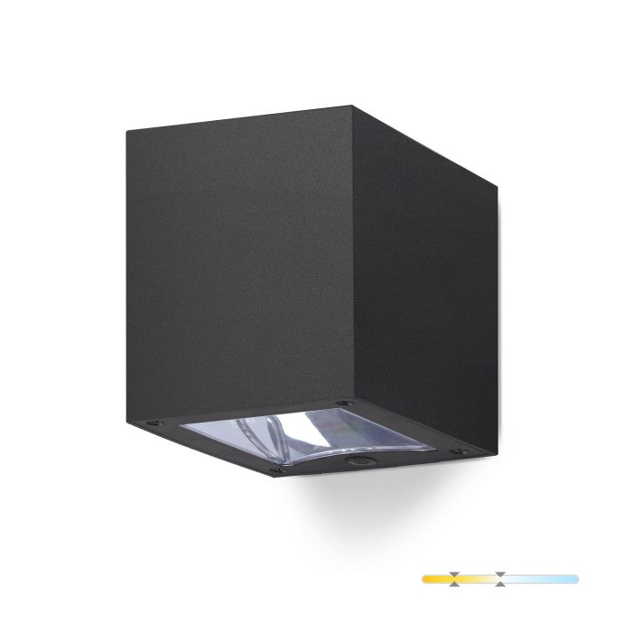 Lámpara de pared solar LED con luz regulable IP54