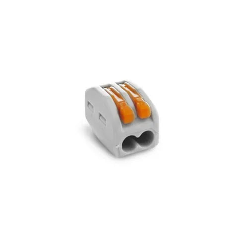 Conector WAGO doble - 10 unidades