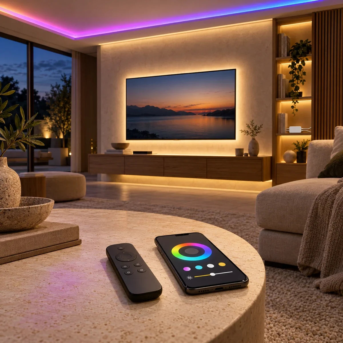 LED strip dimmers, controllers and remotes