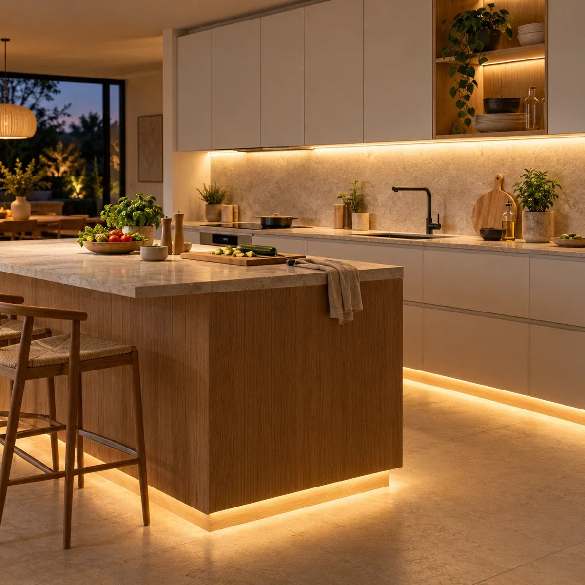 Tiras LED para cocina
