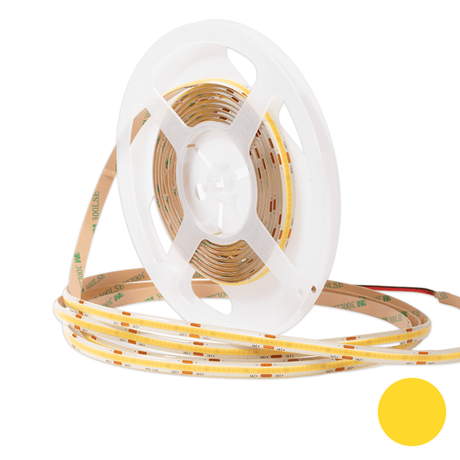 COB LEDSTRIP | 24V | IP65 | 5M | 10W/M | 3000K vooraanzicht