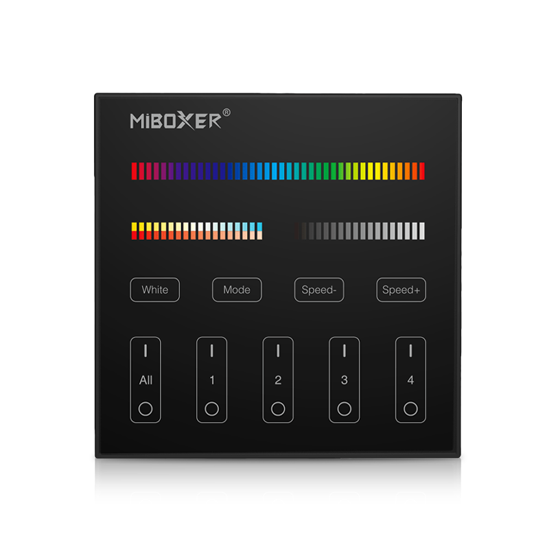 Mi-Light Wall Control 4 Groups | RGB+CCT