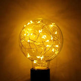 E27 LED Lamp filament G125 copper wire 1.5W 2100K amber