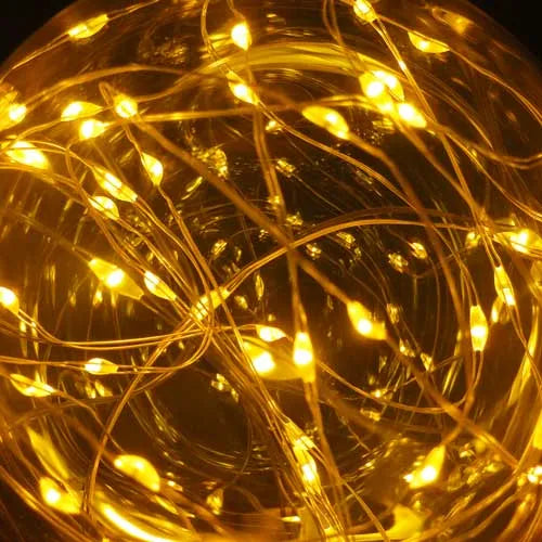 E27 LED Lamp filament G125 copper wire 1.5W 2100K amber