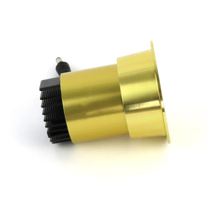 Gold LED Recessed Spotlight 5W 3000K warm white ⌀80mm Anti glare