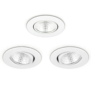 Foco empotrable LED 5W orientable y regulable 85 mm