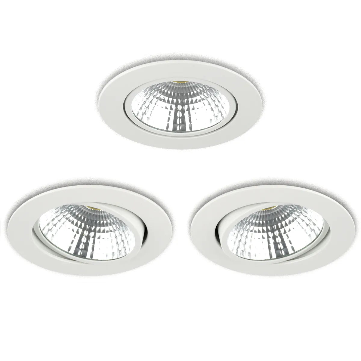Foco empotrable LED 7W ⌀110mm regulable y orientable