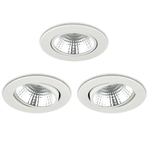Foco empotrable LED 7W ⌀110mm regulable y orientable
