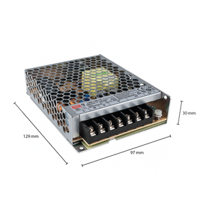 Transformador tira LED MeanWell IP20 12V | 100W