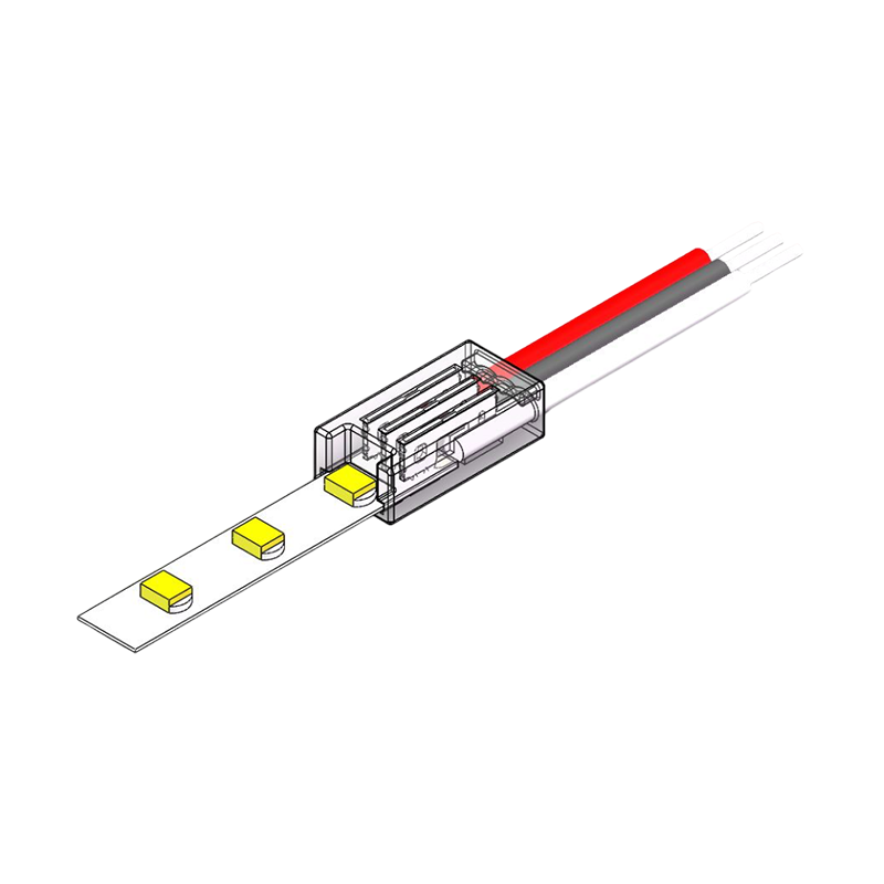 LED strip aansluitsnoer COB/SMD 5mm 15cm IP20