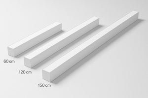 Hanging LED Light Bar White 150cm 48W Connectable