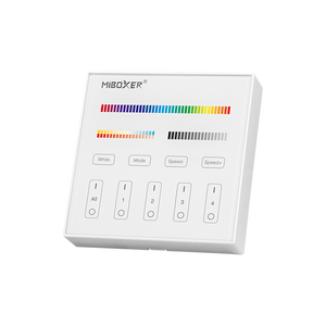 Mi-Light Wall Control 4 Groups | RGB+CCT
