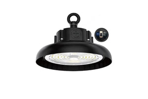 LED UFO Highbay 100W 150lm/W Philips LED Driver IP65 Dimbaar, productfoto 2