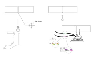Campana LED UFO 200W 200lm/W Driver Philips IP65 regulable