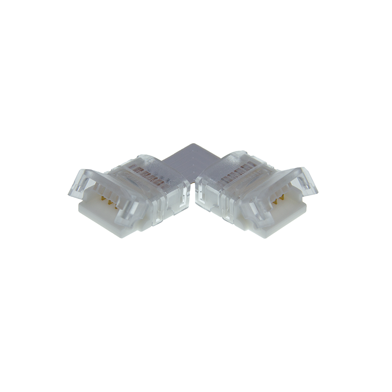 Conector de esquina Hippo tira LED | RGBW 10mm
