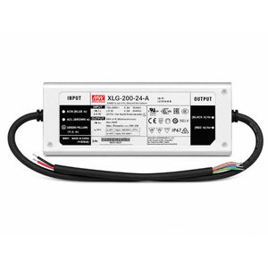 MeanWell 24V LED driver 200W IP67