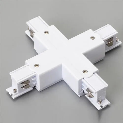 Conector de cruz para sistema de riel